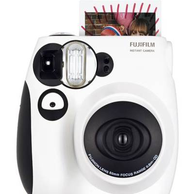 【馬克閑品】富士instax mini7s拍立得相機 粉藍白色系，珍藏你的東營時光